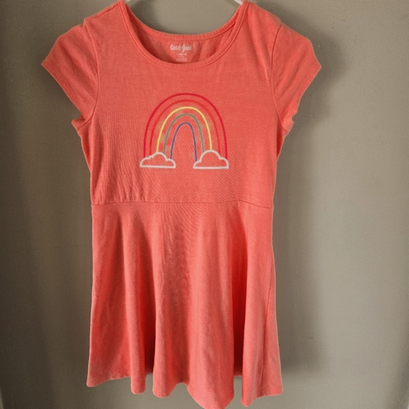 Cat & Jack Dress sz 10-12 Peachy - Picture 1 of 3